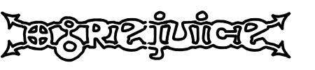 Font {ogrejuice}: Mehr Infos & Zeichen Übersicht TTF: {ogrejuice} Font